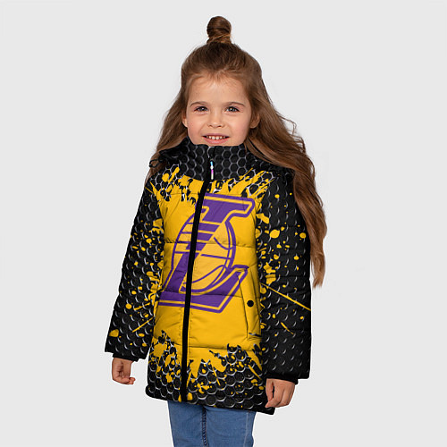 Зимняя куртка для девочки Kobe Bryant / 3D-Черный – фото 3