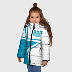 Куртка зимняя для девочки ВДВ, цвет: 3D-светло-серый — фото 2