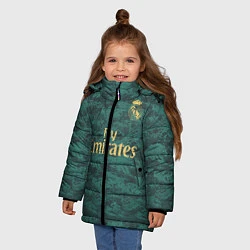 Куртка зимняя для девочки Real Gk 1 19-20, цвет: 3D-черный — фото 2