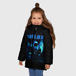 Куртка зимняя для девочки ROBLOX, цвет: 3D-светло-серый — фото 2
