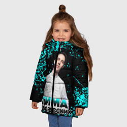 Куртка зимняя для девочки Тима Белорусских, цвет: 3D-светло-серый — фото 2