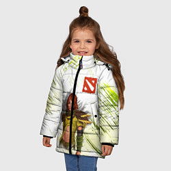 Куртка зимняя для девочки Windranger, цвет: 3D-светло-серый — фото 2