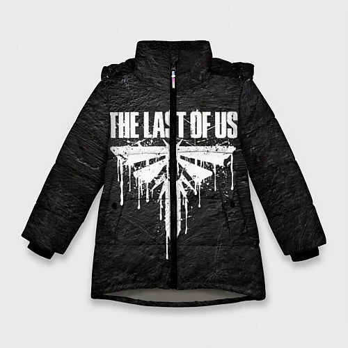 Зимняя куртка для девочки THE LAST OF US / 3D-Светло-серый – фото 1