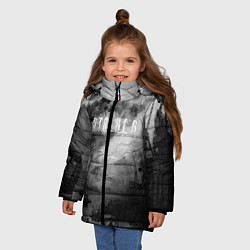 Куртка зимняя для девочки STALKER, цвет: 3D-черный — фото 2