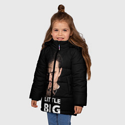Куртка зимняя для девочки Little Big: Илья Прусикин, цвет: 3D-красный — фото 2