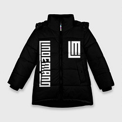 Куртка зимняя для девочки LINDEMANN, цвет: 3D-черный