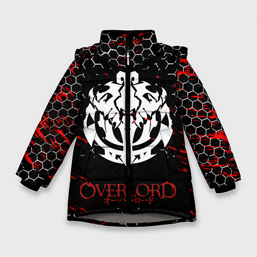 Зимняя куртка для девочки OVERLORD / 3D-Светло-серый – фото 1