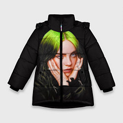 Куртка зимняя для девочки BILLIE EILISH, цвет: 3D-черный