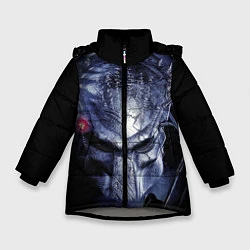 Куртка зимняя для девочки PREDATOR, цвет: 3D-светло-серый