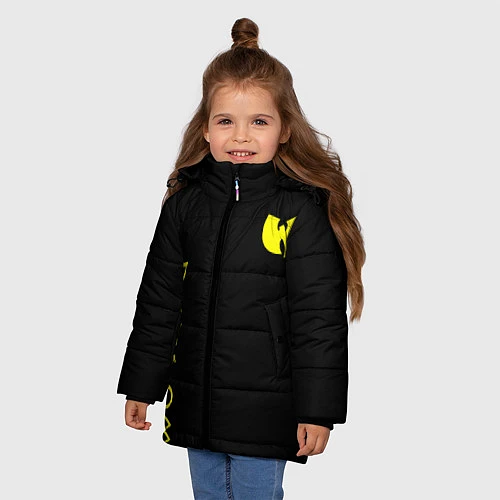 Зимняя куртка для девочки WU-TANG CLAN / 3D-Черный – фото 3