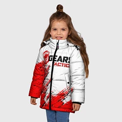 Куртка зимняя для девочки GEARS TACTICS, цвет: 3D-черный — фото 2