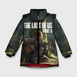 Куртка зимняя для девочки The Last of Us part 2, цвет: 3D-красный