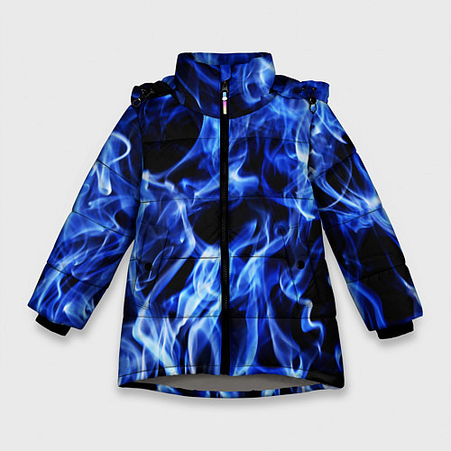 Зимняя куртка для девочки ДЫМ / 3D-Светло-серый – фото 1