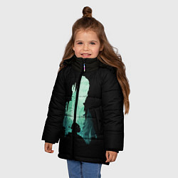 Куртка зимняя для девочки THE LAST OF US, цвет: 3D-черный — фото 2