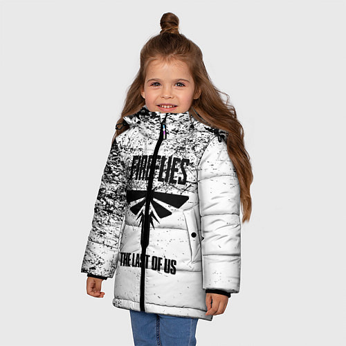 Зимняя куртка для девочки THE LAST OF US / 3D-Черный – фото 3