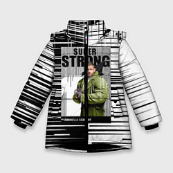 Куртка зимняя для девочки The Umbrella Academy, цвет: 3D-черный