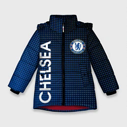 Куртка зимняя для девочки CHELSEA, цвет: 3D-красный