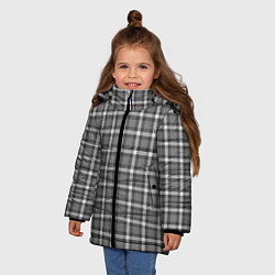 Куртка зимняя для девочки Classic, цвет: 3D-черный — фото 2
