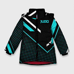 Куртка зимняя для девочки Judo, цвет: 3D-красный