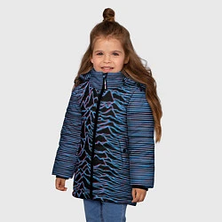 Куртка зимняя для девочки JOY DIVISION, цвет: 3D-черный — фото 2