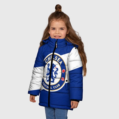 Зимняя куртка для девочки Chelsea SPORT / 3D-Черный – фото 3