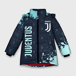 Куртка зимняя для девочки JUVENTUS ЮВЕНТУС, цвет: 3D-красный