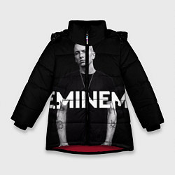 Куртка зимняя для девочки EMINEM, цвет: 3D-красный