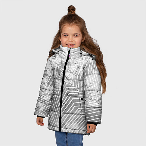 Зимняя куртка для девочки BRING ME THE HORIZON / 3D-Черный – фото 3