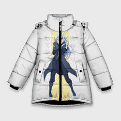 Куртка зимняя для девочки Римуру, цвет: 3D-черный