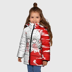Куртка зимняя для девочки Ведьма Юбаба, цвет: 3D-светло-серый — фото 2