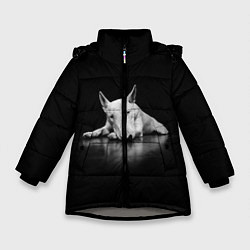Куртка зимняя для девочки Puppy, цвет: 3D-светло-серый