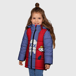 Куртка зимняя для девочки Edgar костюм - Brawl Stars, цвет: 3D-красный — фото 2