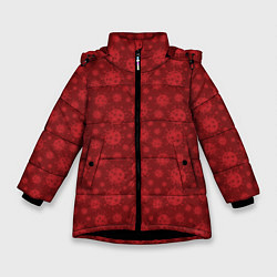 Зимняя куртка для девочки Covid-19