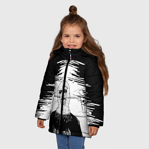 Зимняя куртка для девочки Velial Squad / 3D-Черный – фото 3
