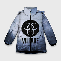 Куртка зимняя для девочки RESIDENT EVIL : VILLAGE, цвет: 3D-черный