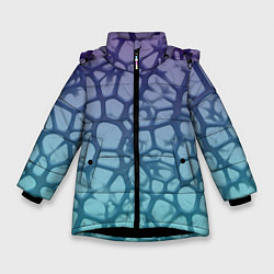 Куртка зимняя для девочки Тернии, цвет: 3D-черный