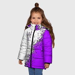 Куртка зимняя для девочки WATCH DOGS LEGION, цвет: 3D-черный — фото 2