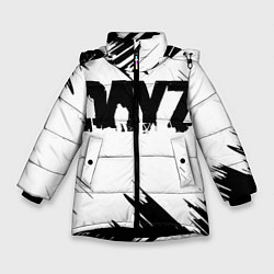 Куртка зимняя для девочки Dayz, цвет: 3D-черный