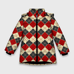 Зимняя куртка для девочки THE AMBRELLA ACADEMY UNIFORM