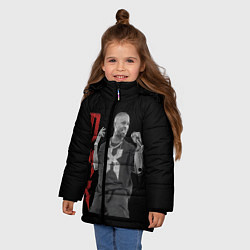 Куртка зимняя для девочки DMX Earl Simmons, цвет: 3D-черный — фото 2