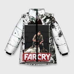 Куртка зимняя для девочки FARCRY WOLF, цвет: 3D-светло-серый