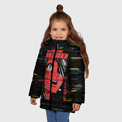 Куртка зимняя для девочки SHIZUOKA ANIME GIRL, цвет: 3D-черный — фото 2