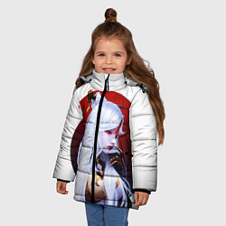 Куртка зимняя для девочки GENSHIN IMPACT НИН ГУАН, цвет: 3D-черный — фото 2