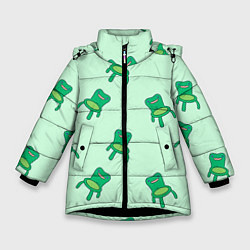 Зимняя куртка для девочки Froggy crossing