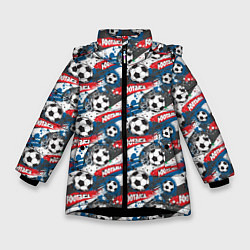 Зимняя куртка для девочки FOOTBALL