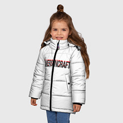 Куртка зимняя для девочки Aversonosnova, цвет: 3D-черный — фото 2