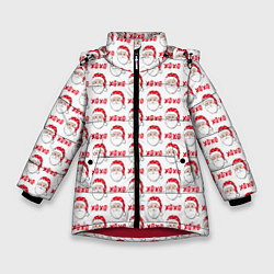 Куртка зимняя для девочки Хо-Хо, цвет: 3D-красный