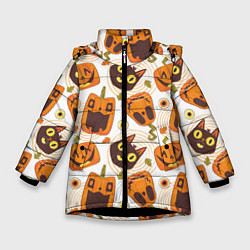 Зимняя куртка для девочки Patern Halloween 10