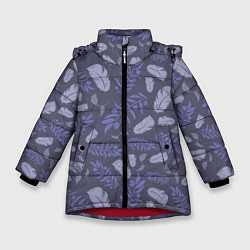 Зимняя куртка для девочки Зимняя абстракция