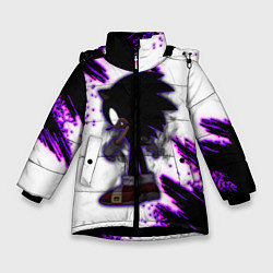 Куртка зимняя для девочки SONIC DARK СОНИК, цвет: 3D-черный